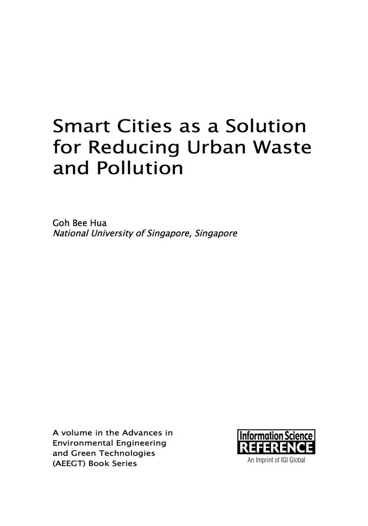Smart Cities as a Solution for Reducing Urban Waste and Pollution