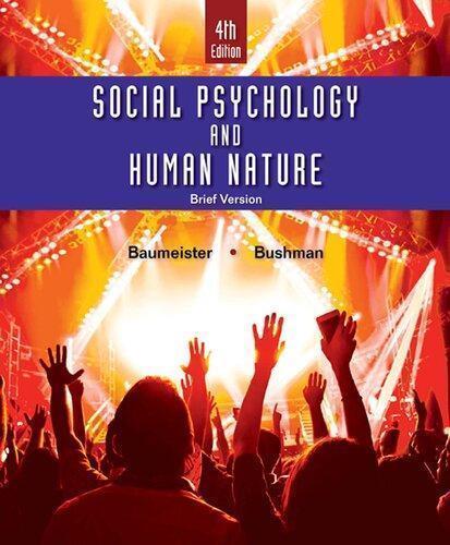 Social Psychology And Human Nature Brief