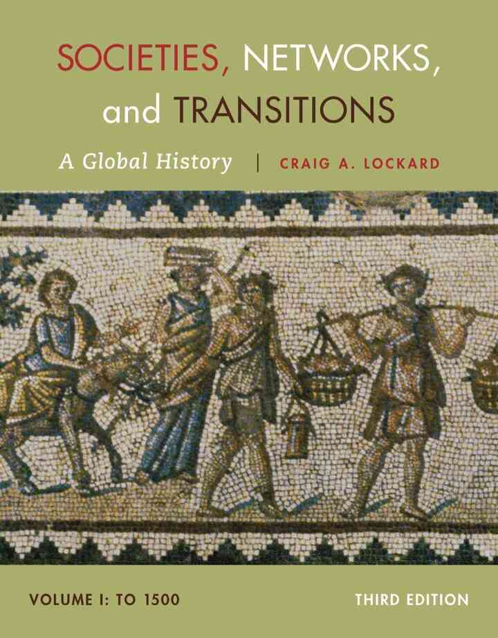 Societies Networks and Transitions Volume I: To 1500: A Global History 3rd Edition