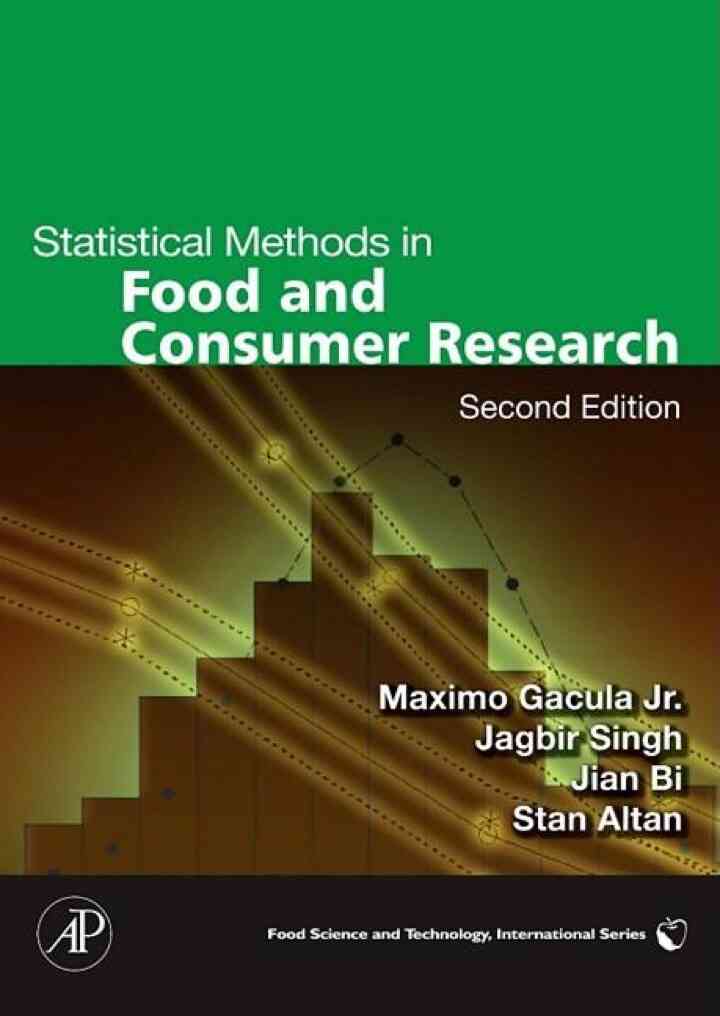 Statistical Methods in Food and Consumer Research, 2nd Edition
