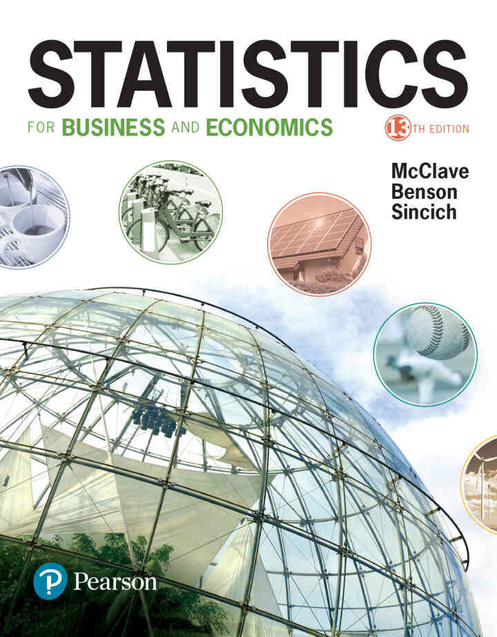 Statistics for Business and Economics, 13th Edition