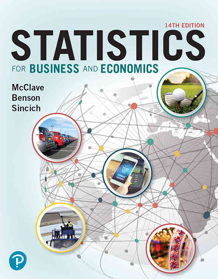 Statistics for Business and Economics, 14th Edition