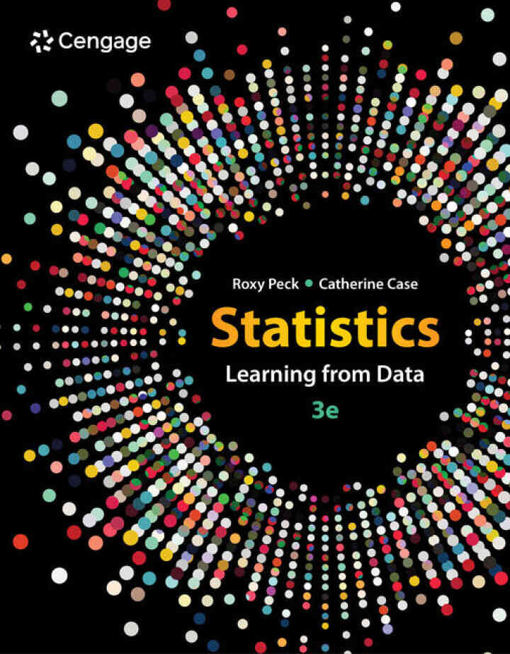 Statistics: Learning from Data 3rd Edition