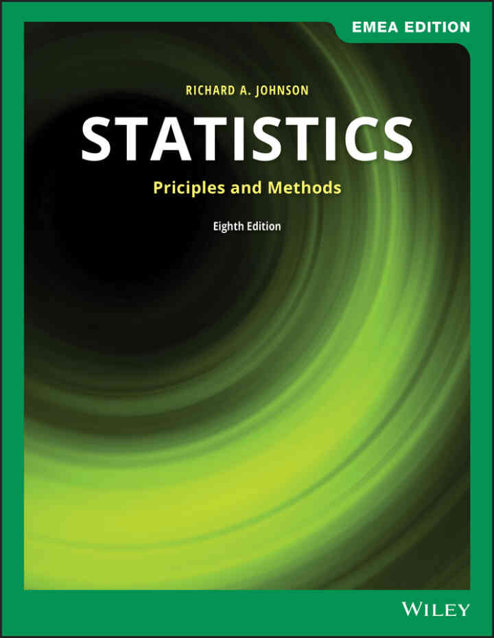 Statistics: Principles and Methods, EMEA 8th Edition