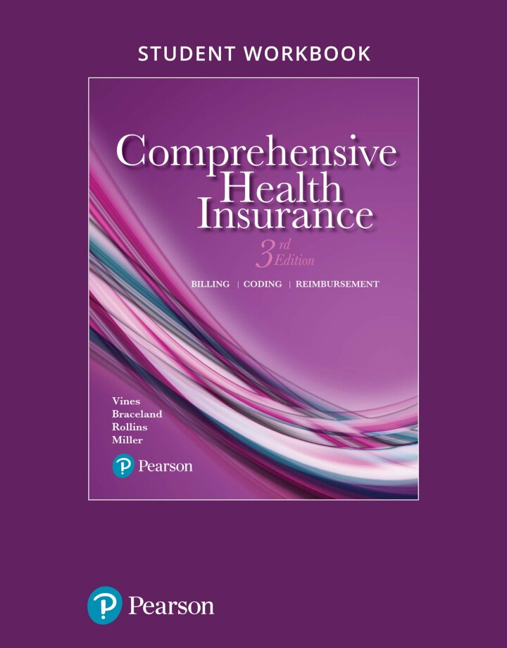 Student Workbook for Comprehensive Health Insurance: Billing Coding and Reimbursement