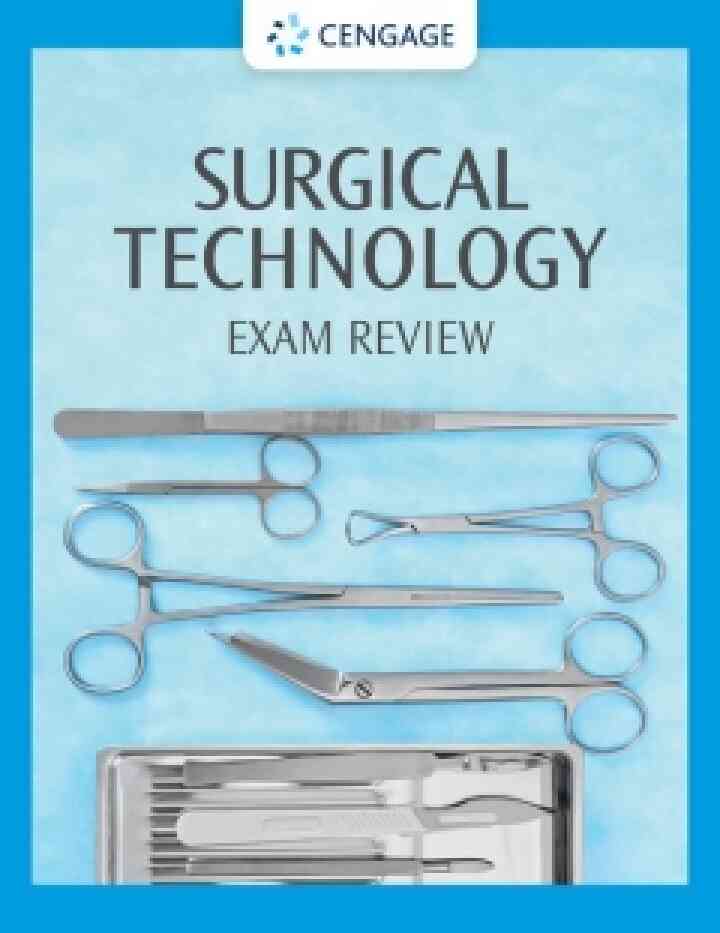 Surgical Technology Exam Review, 1st Edition [Instant Access], 2 terms, 1st Edition (Access Code)