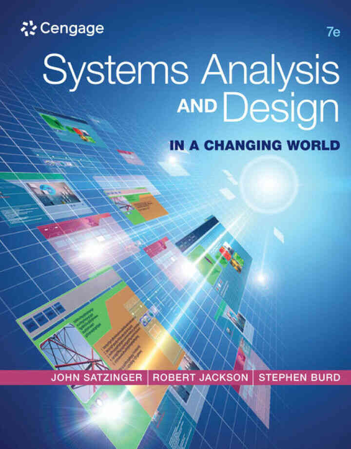 Systems Analysis and Design in a Changing World 7th Edition