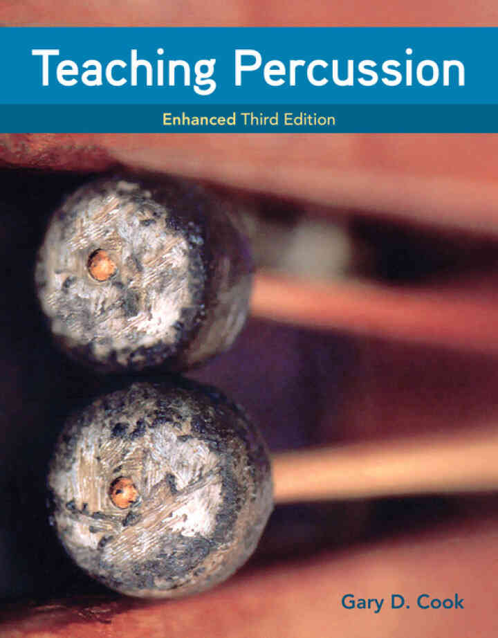 Teaching Percussion Enhanced 3rd Edition