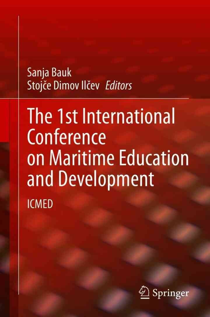 The 1st International Conference on Maritime Education and Development: ICMED