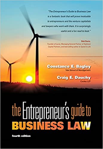 The Entrepreneur's Guide to Business Law