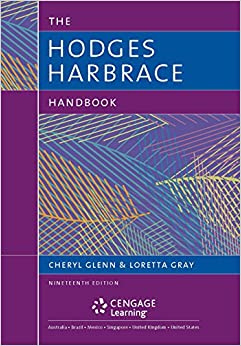 The Hodges Harbrace Handbook (with 2016 MLA Update Card) (The Harbrace Handbook Series)