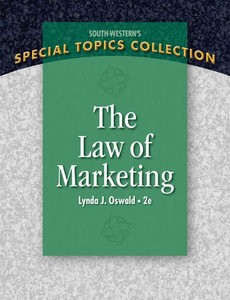 The Law of Marketing 2nd Edition by Lynda J. Oswald