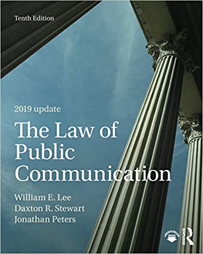 The Law of Public Communication 2019 Update