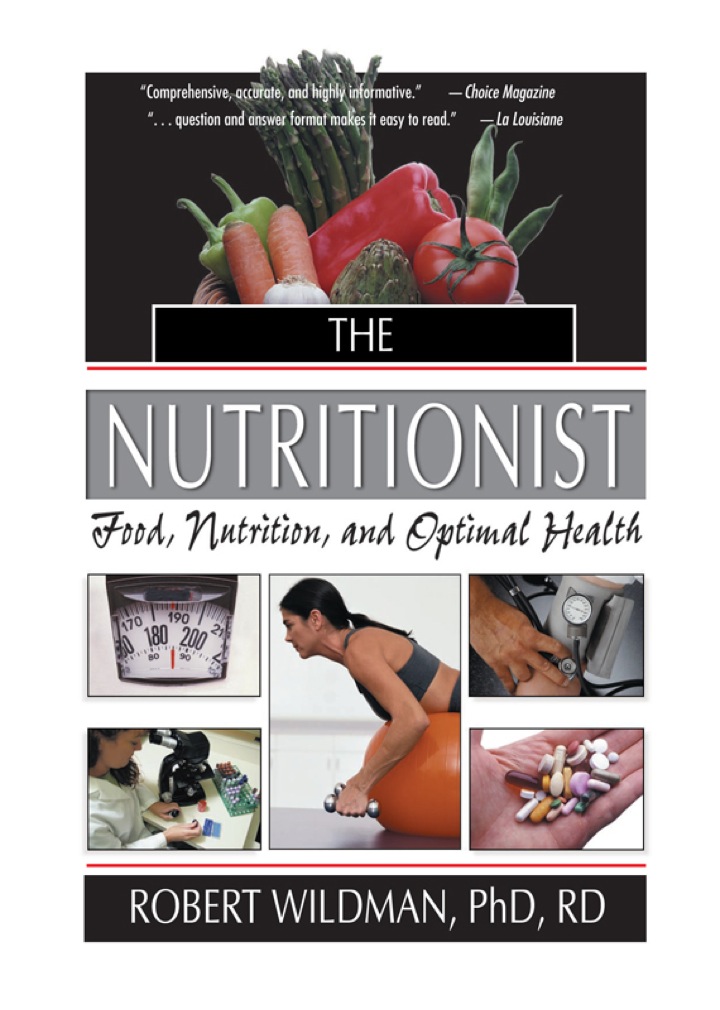 The Nutritionist: Food Nutrition and Optimal Health