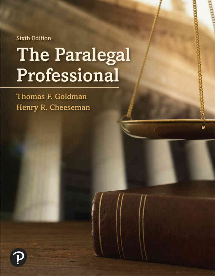 The Paralegal Professional, 6th Edition