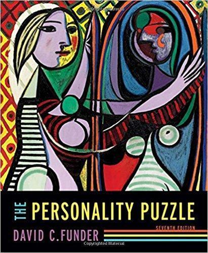 The Personality Puzzle 7th Edition by David C. Funder