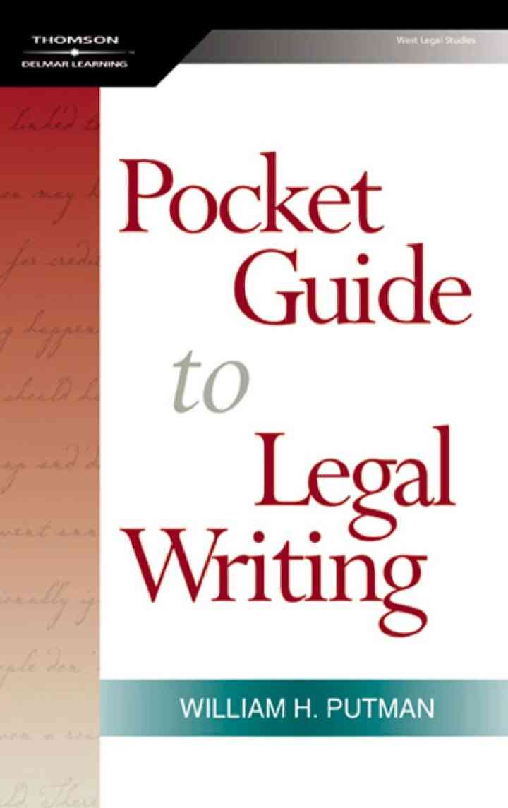 The Pocket Guide to Legal Writing 1st Edition