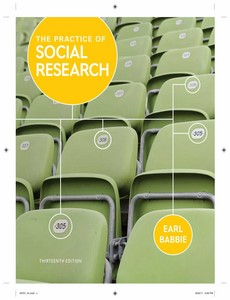 The Practice of Social Research 13th Edition By Earl R. Babbie