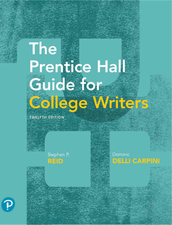 The Reid Guide for College Writers, 12th Edition