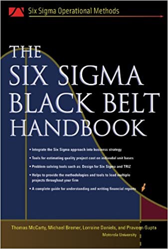 The Six Sigma Black Belt Handbook (Six Sigma Operational Methods Series)