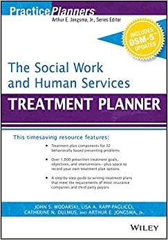The Social Work and Human Services Treatment Planner, with DSM 5 Updates (PracticePlanners)