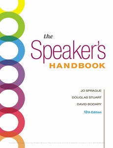 The Speaker?s Handbook, Spiral bound Version 12th Edition by Jo Sprague