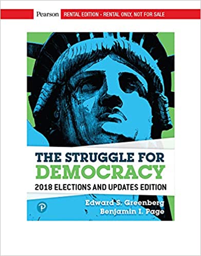 The Struggle for Democracy, 2018 Elections and Updates Edition 12th Edition