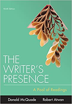 The Writer's Presence: A Pool of Readings