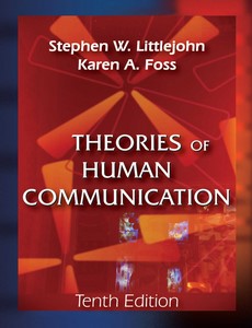 Theories of Human Communication 10th by Stephen W. Littlejohn