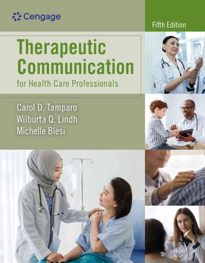 Therapeutic Communication for Health Care Professionals 5th Edition