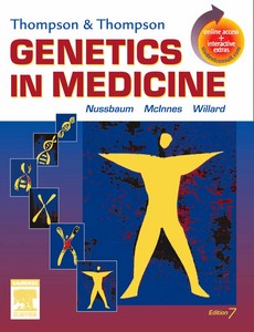 Thompson & Thompson Genetics in Medicine 7th Edition by Robert Nussbaum