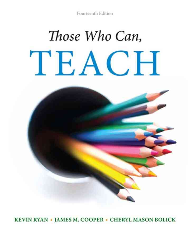Those Who Can Teach 14th Edition