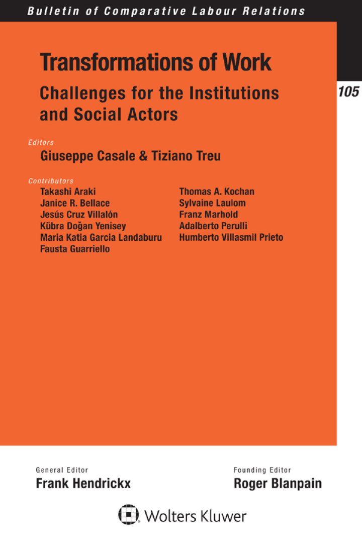 Transformations of Work: Challenges for the Institutions and Social Actors: Challenges for the Institutions and Social Actors