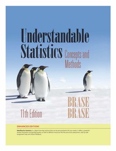 Understandable Statistics Concepts and Methods, Enhanced 11th Edition by Charles Henry Brase