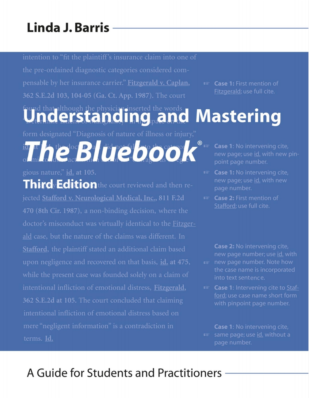 Understanding and Mastering The Bluebook: A Guide for Students and Practitioners