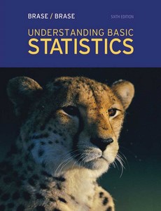 Understanding Basic Statistics 6th by Charles Henry Brase