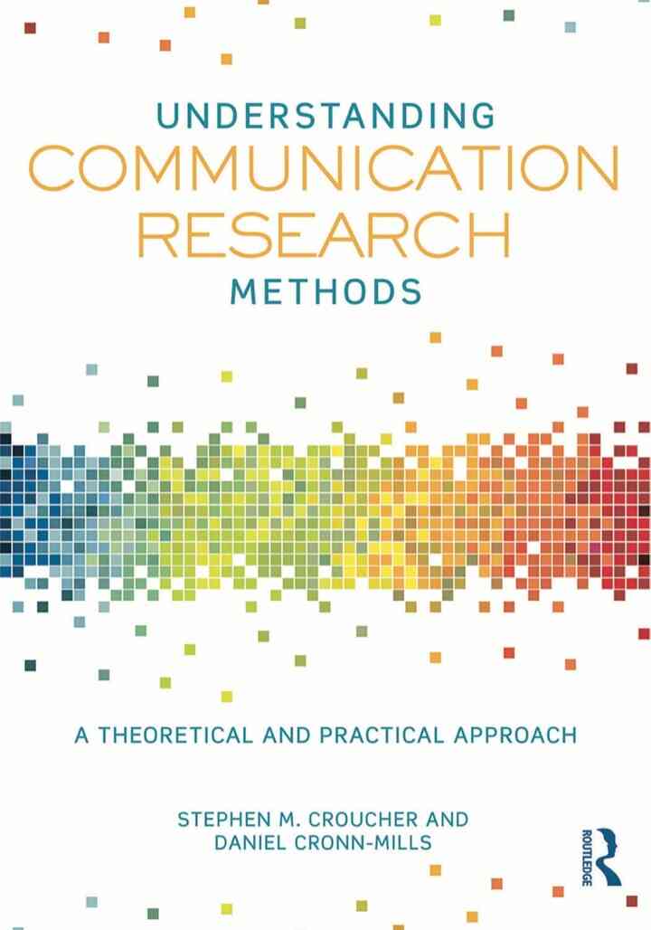 Understanding Communication Research Methods