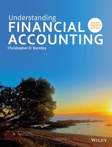 Understanding Financial Accounting 2nd Canadian by Christopher D. Burnley