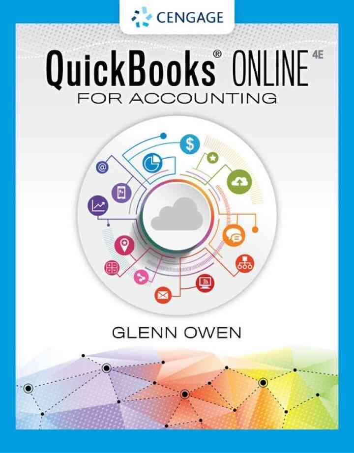 Using QuickBooks Online for Accounting 2021, 4th Edition