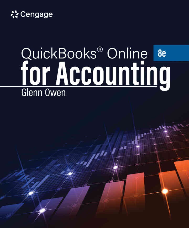 Using QuickBooks Online for Accounting 2025, 8th Edition