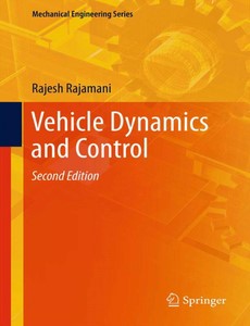 Vehicle Dynamics and Control 2nd Edition by Rajesh Rajamani