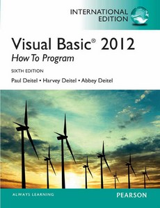 Visual Basic 2012 How to Program, International Edition by Abbey Deitel