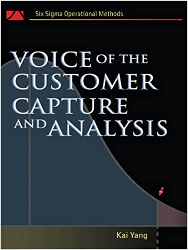 Voice of the Customer: Capture and Analysis (Six Sigma Operational Methods)