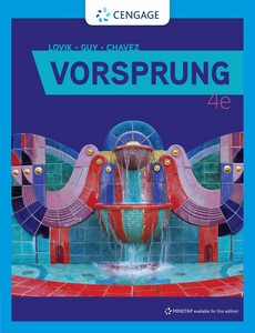 Vorsprung A Communicative Introduction to German Language and Culture 4th Edition by Thomas A. Lovik