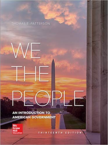 We The People (13th Edition) Thomas Patterson