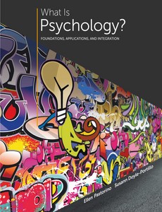 What is Psychology Foundations, Applications, and Integration 3rd Edition by Ellen E. Pastorino