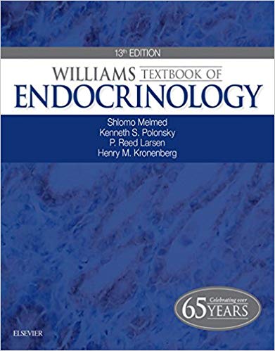 Williams Textbook of Endocrinology (13th Edition) ?