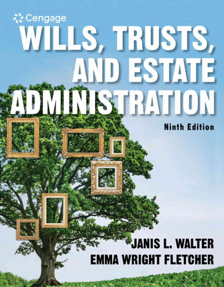Wills Trusts and Estate Administration 9th Edition