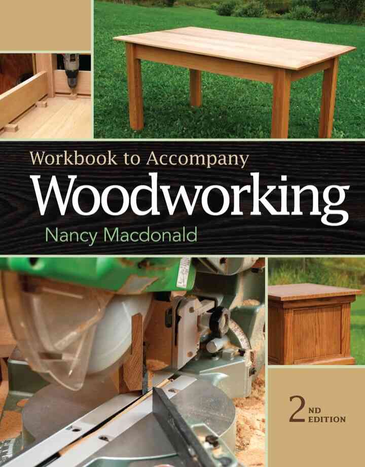 Workbook for MacDonald's Woodworking 2nd Edition