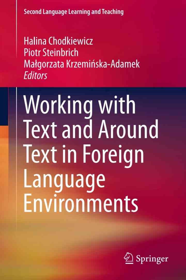 Working with Text and Around Text in Foreign Language Environments